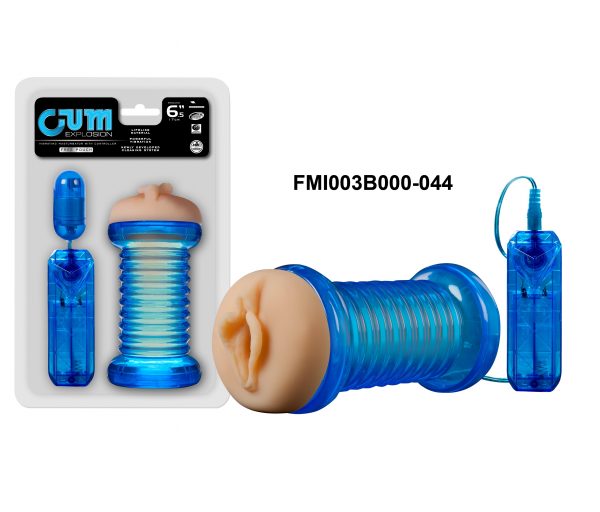 Cum Explosion Vibrating Pussy Masturbator