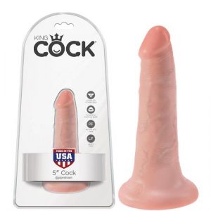 King Cock 5" Realistic Suction Cup Dildo