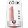 King Cock 6" With Balls Realistic Suction Cup Dildo