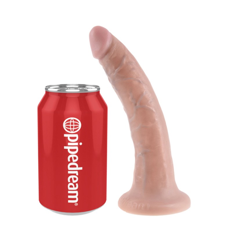 King Cock 7" Realistic Suction Cup Dildo