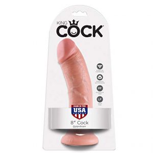 King Cock 8" Realistic Suction Cup Dildo