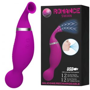 Romance Swan Sucker and Massager
